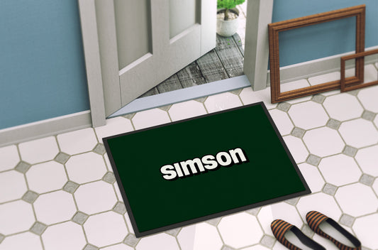 DDR Ostalgie Fussmatte / Abtreter • SIMSON