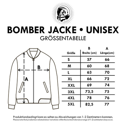 DDR Ostalgie Bomberjacke bestickt • BERLIN - HAUPTSTADT DER DDR
