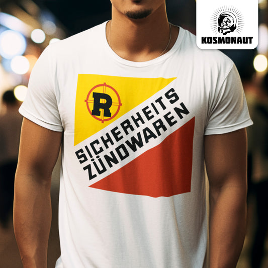 DDR Ostalgie Shirt Unisex • RIESA STREICHHÖLZER
