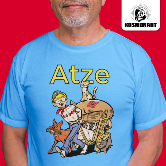DDR Ostalgie Shirt Unisex • ATZE - TITEL ALTSTOFFE