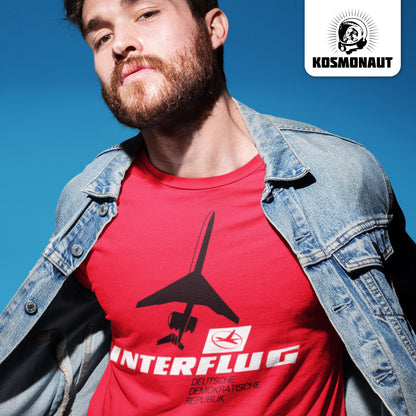 DDR Ostalgie Shirt Unisex • IF - INTERFLUG DDR - ORIGINAL WERBUNG 1981
