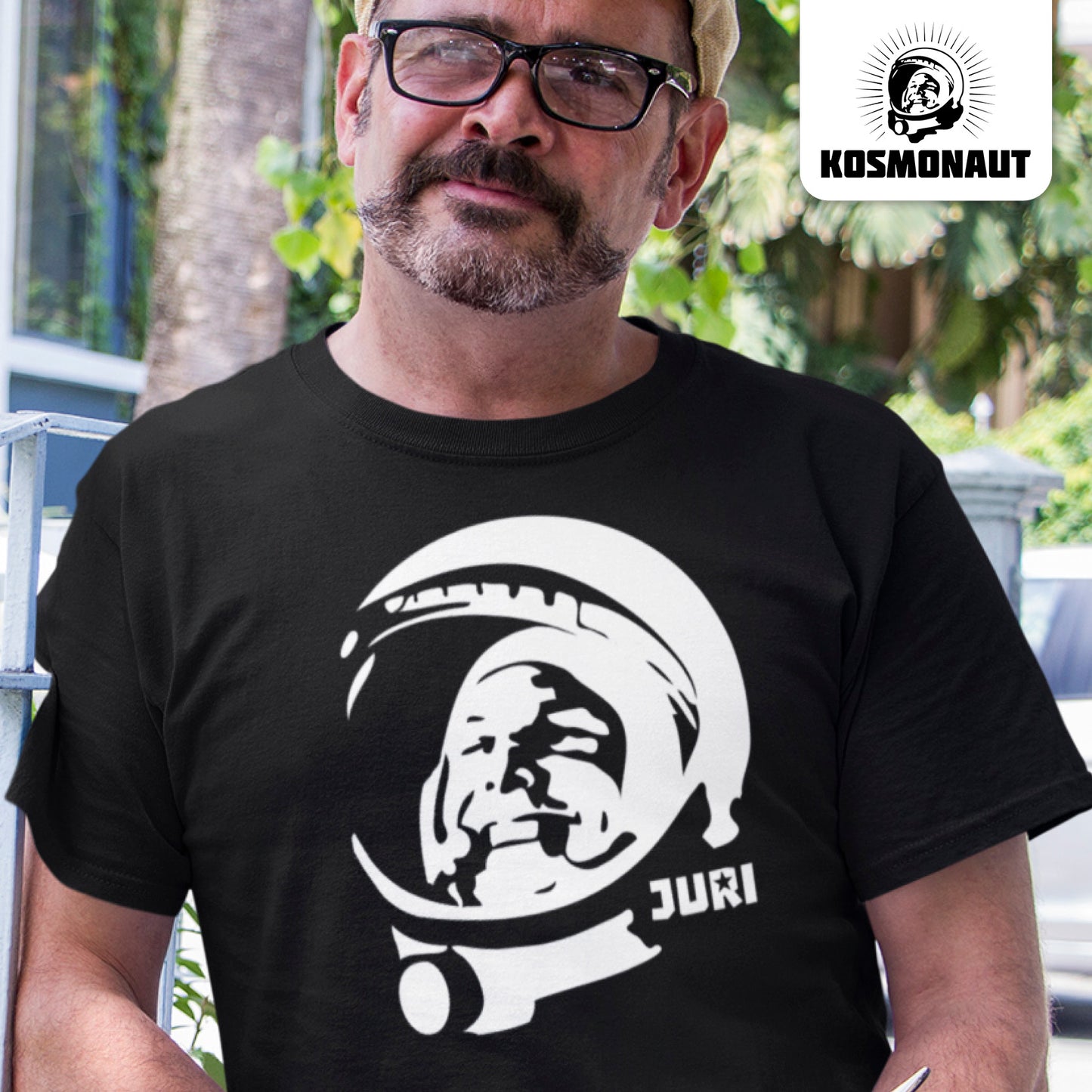 DDR Ostalgie Shirt Unisex • JURI GAGARIN - JURI