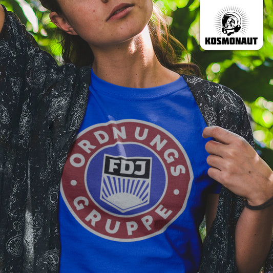 DDR Ostalgie Shirt Mädels • FDJ ORDNUNGSGRUPPE