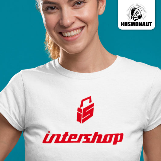 DDR Ostalgie Shirt Mädels • DDR INTERSHOP