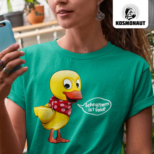DDR Ostalgie Shirt Mädels • UNSER SANDMÄNNCHEN - SCHNATTERINCHEN - SCHNATTERN IST GOLD!