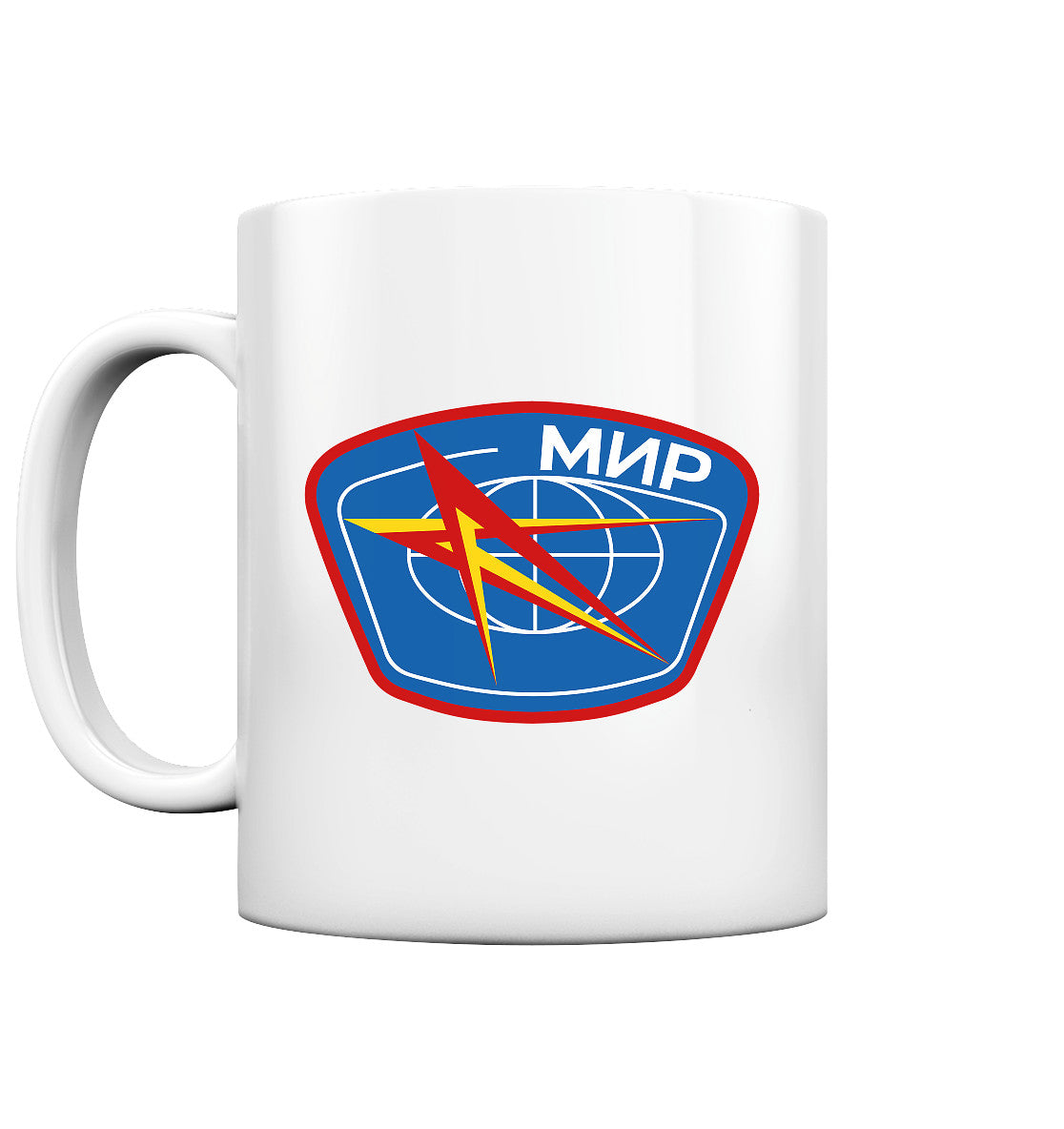 DDR Ostalgie Tasse • MIR - KOSMONAUTEN-BADGE