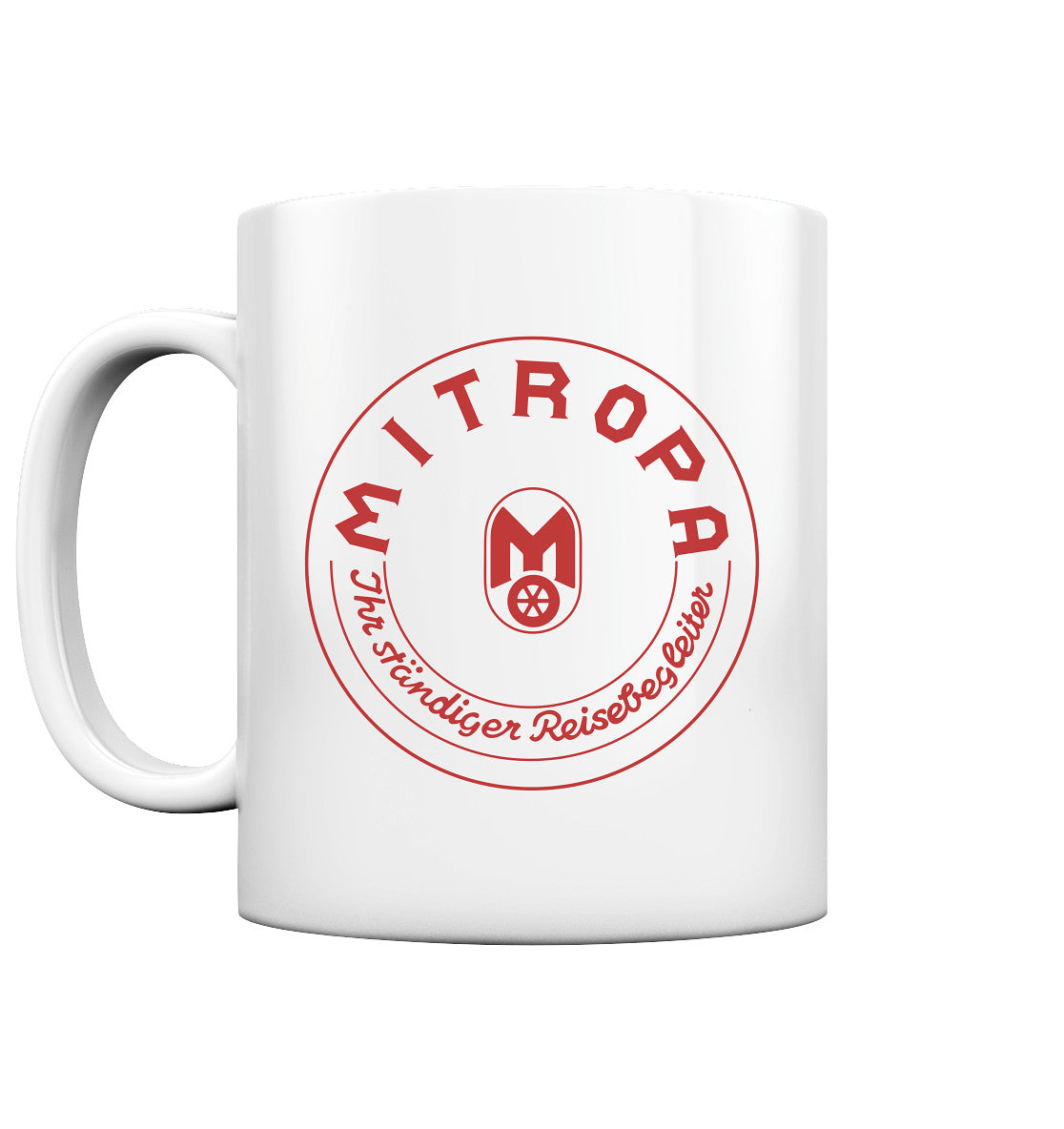DDR Ostalgie Tasse • MITROPA BADGE