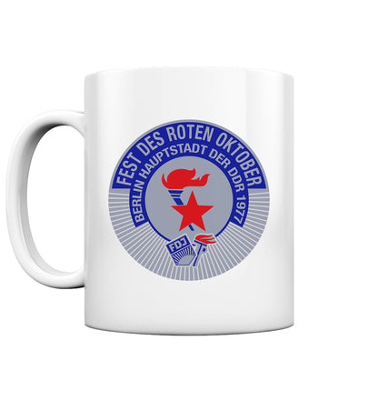 DDR Ostalgie Tasse • FEST DES ROTEN OKTOBER 1977