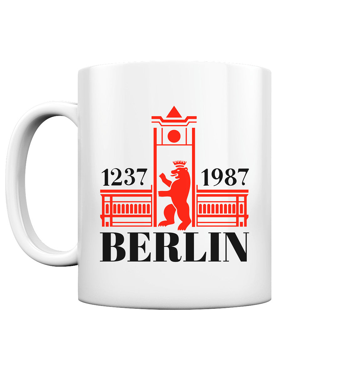 DDR Ostalgie Tasse • BERLIN 1237-1987