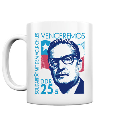 TASSE • SOLIDARITÄT MIT CHILE - BRIEFMARKE