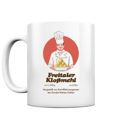 DDR Ostalgie Tasse • FREITALER KLOSSMEHL
