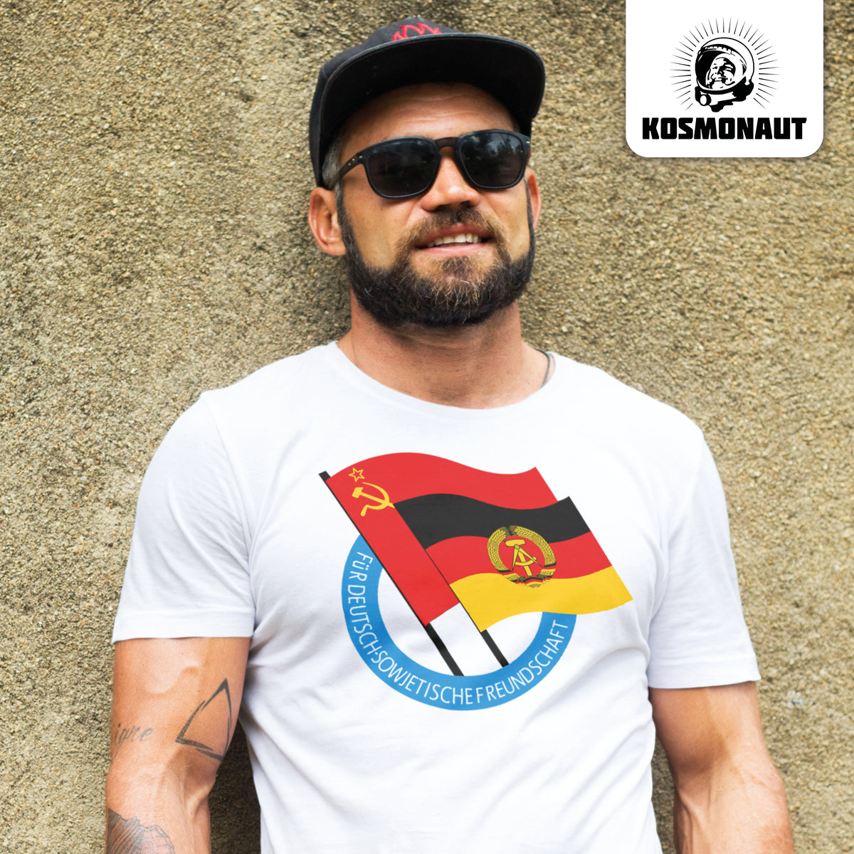 DDR Ostalgie Shirt Unisex • DEUTSCH SOWJETISCHE FREUNDSCHAFT