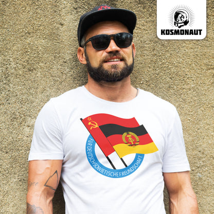 DDR Ostalgie Shirt Unisex • DEUTSCH SOWJETISCHE FREUNDSCHAFT