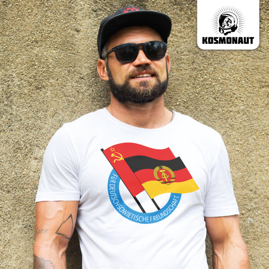 DDR Ostalgie Shirt Unisex • DEUTSCH SOWJETISCHE FREUNDSCHAFT