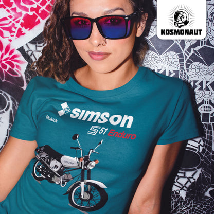 DDR Ostalgie Shirt Unisex • SIMSON ENDURO - ORIGINAL PROSPEKT