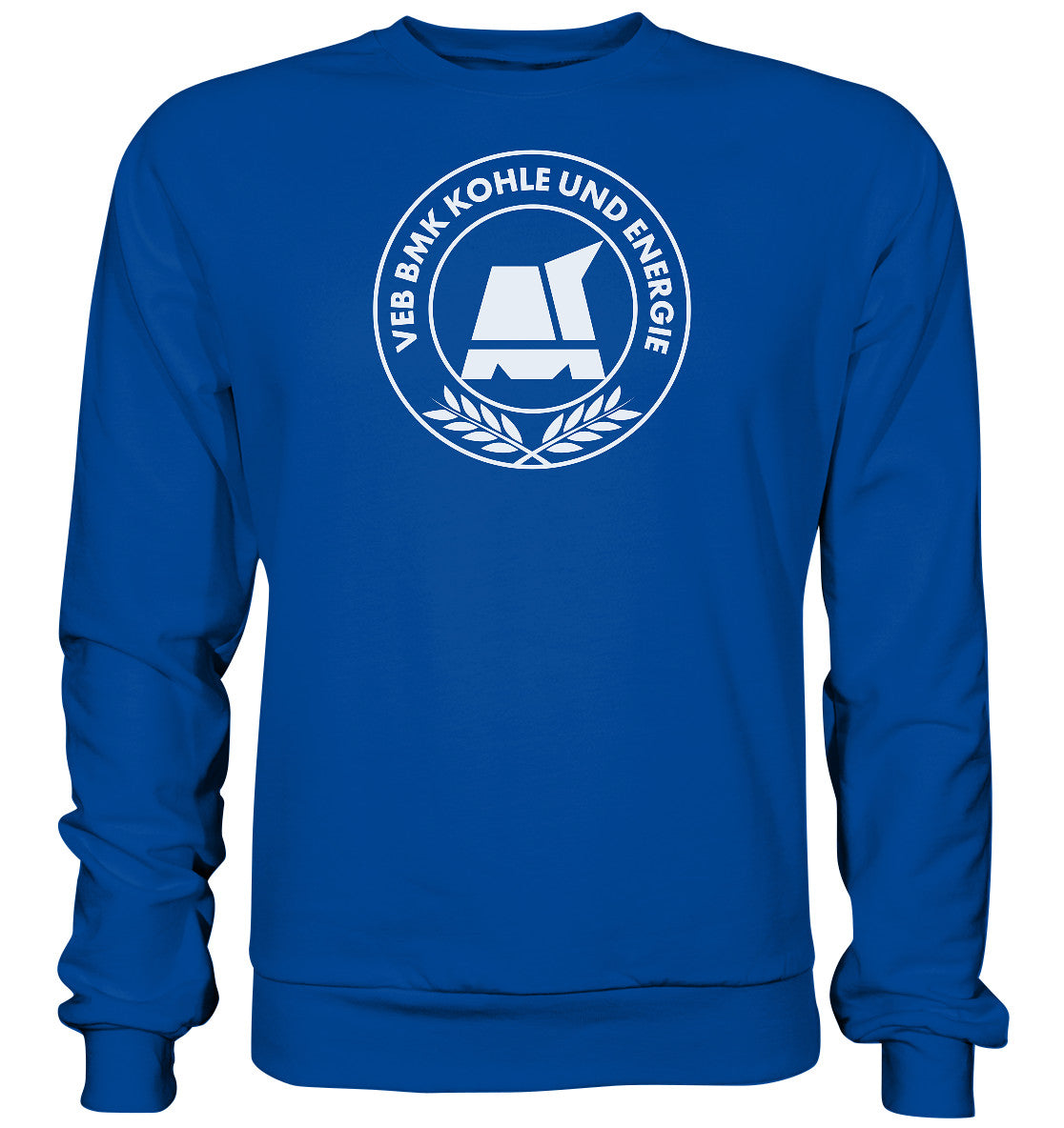 DDR Ostalgie Pullover Unisex • BMK BAU- UND MONTAGEKOMBINAT KOHLE UND ENERGIE