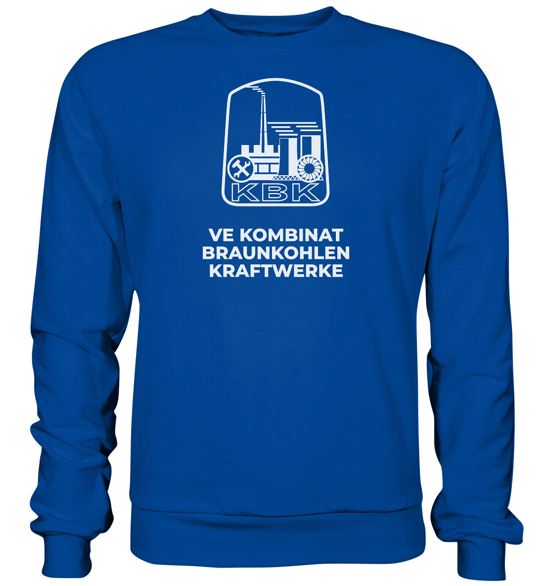 DDR Ostalgie Pullover Unisex • VE KOMBINAT BRAUNKOHLENKRAFTWERKE JÄNSCHWALDE