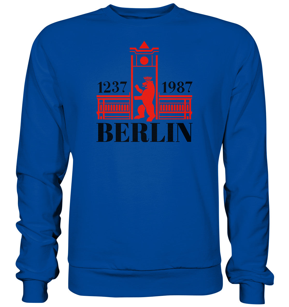 DDR Ostalgie Pullover Unisex • BERLIN 1237-1987