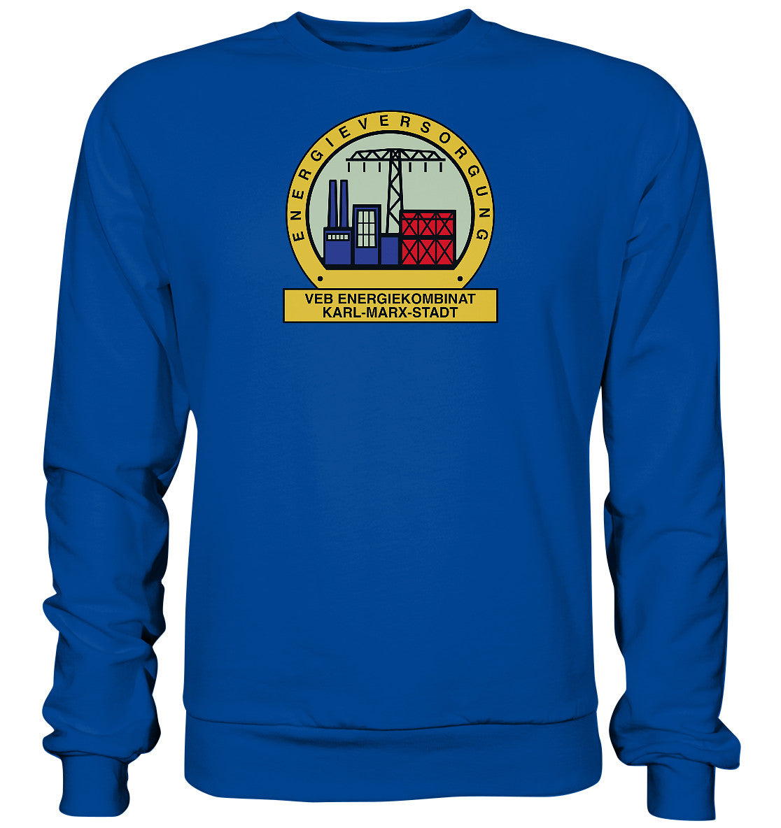 DDR Ostalgie Pullover Unisex • VEB ENERGIEKOMBINAT KARL-MARX-STADT