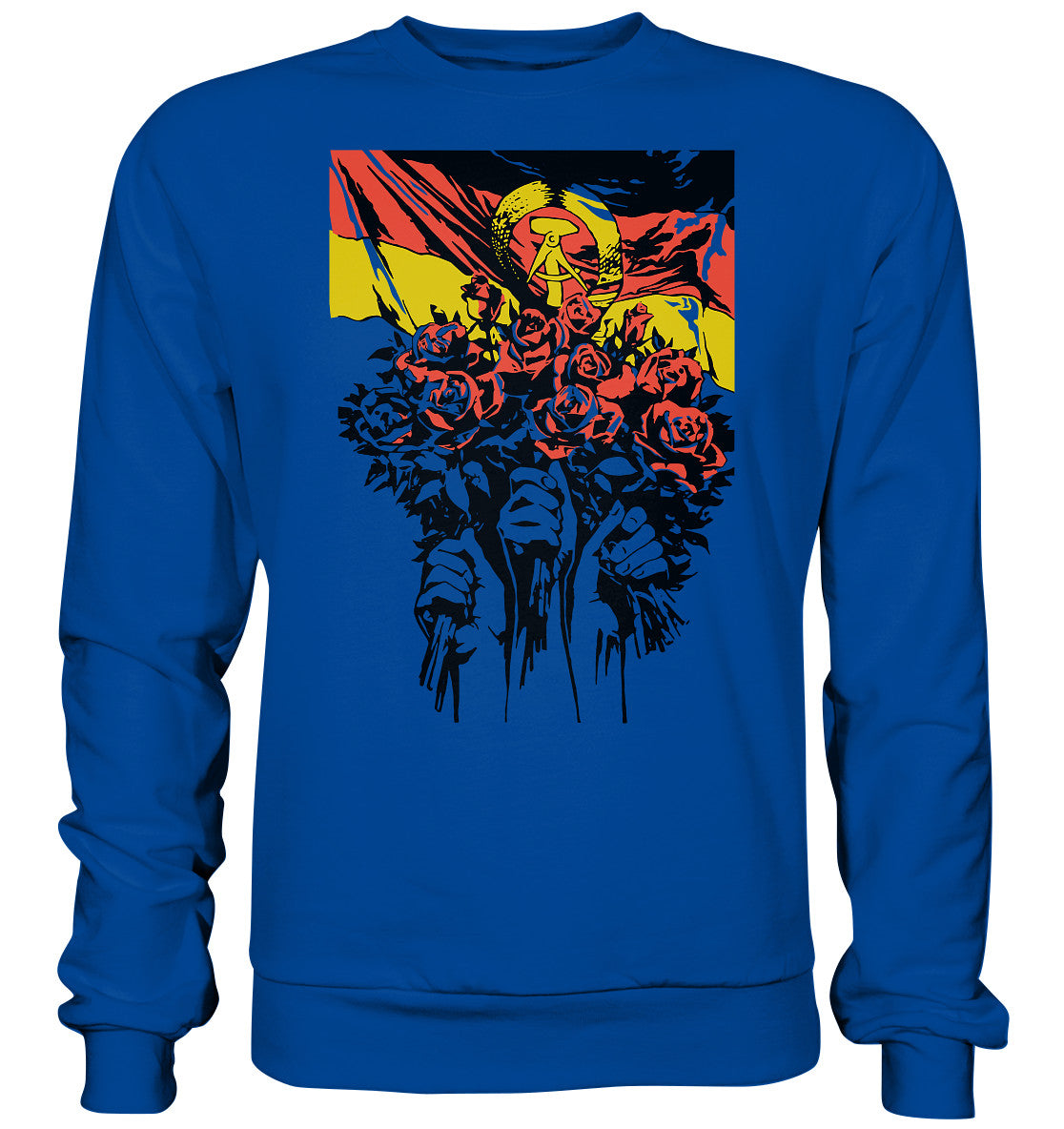 DDR Ostalgie Pullover Unisex • NATIONALES JUGENDFESTIVAL - BERLIN 1979, PLAKATMOTIV