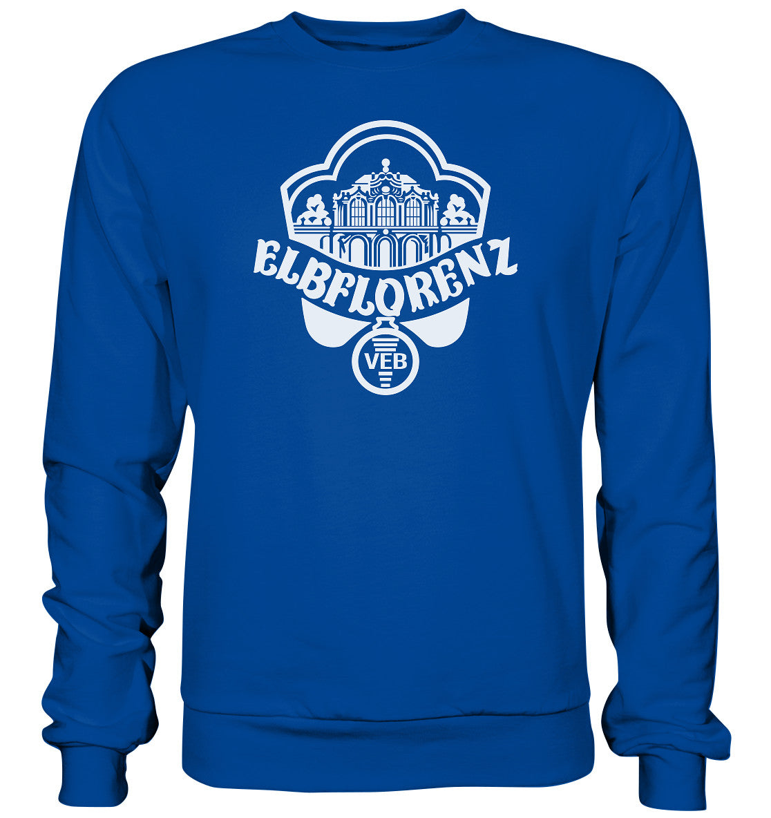 DDR Ostalgie Pullover Unisex • VEB ELBFLORENZ DRESDEN