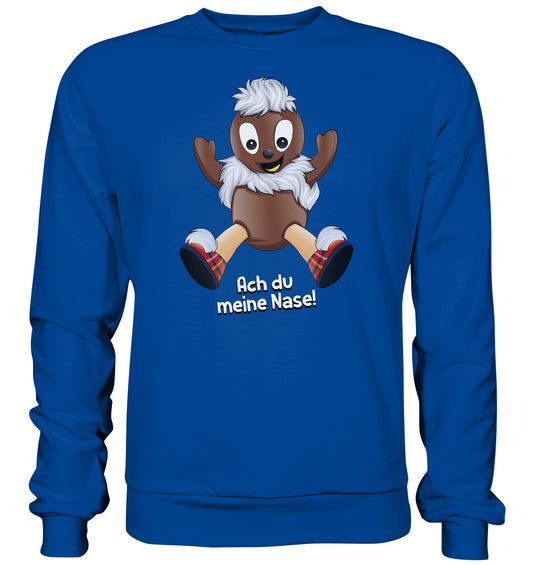 DDR Ostalgie Pullover Unisex • UNSER SANDMÄNNCHEN - PITTIPLATSCH - ACH DU MEINE NASE!