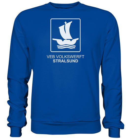 DDR Ostalgie Pullover Unisex • VEB VOLKSWERFT STRALSUND