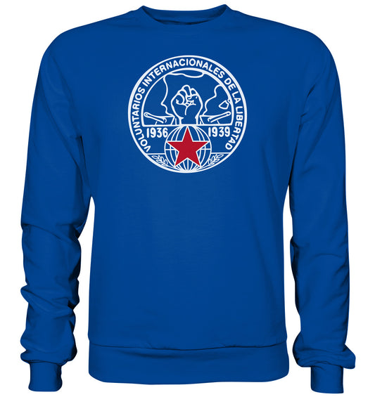 PULLOVER UNISEX • VOLUNTARIOS INTERNACIONALES DE LA LIBERAD - dunkel