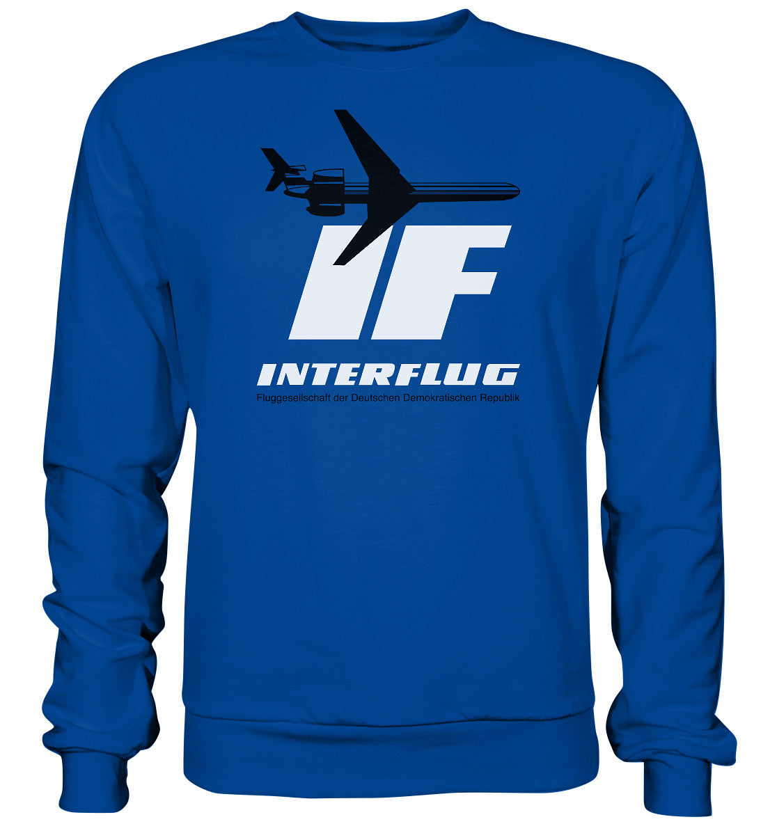 DDR Ostalgie Pullover Unisex • IF - INTERFLUG DDR - ORIGINAL WERBUNG