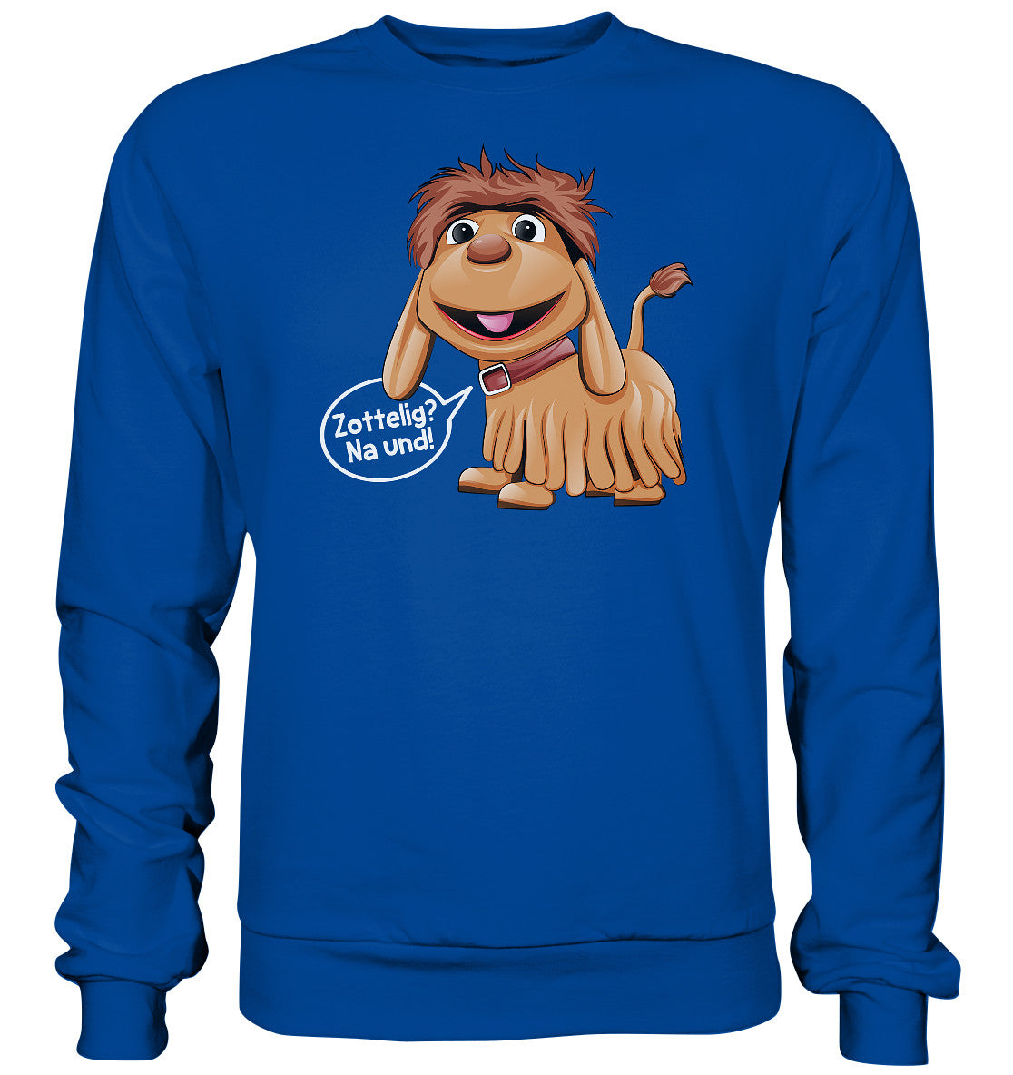 DDR Ostalgie Pullover Unisex • UNSER SANDMÄNNCHEN - MOPPI - ZOTTELIG? NA UND!