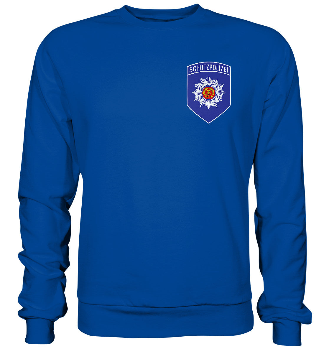 DDR Ostalgie Pullover Unisex • ZK - ZENTRALE KRÄFTE SCHUTZPOLIZEI
