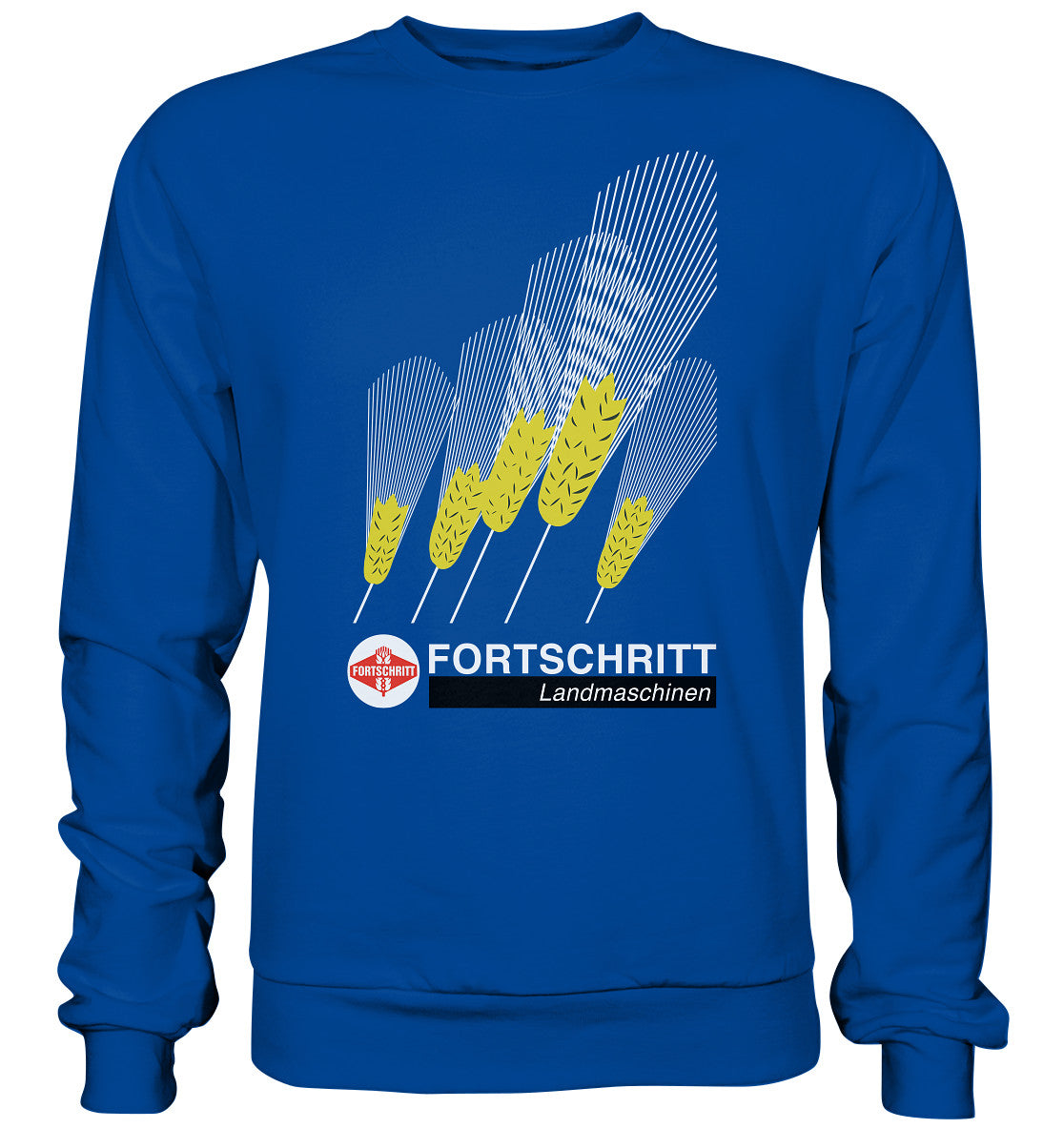 DDR Ostalgie Pullover Unisex • FORTSCHRITT LANDMASCHINEN - PLAKATMOTIV
