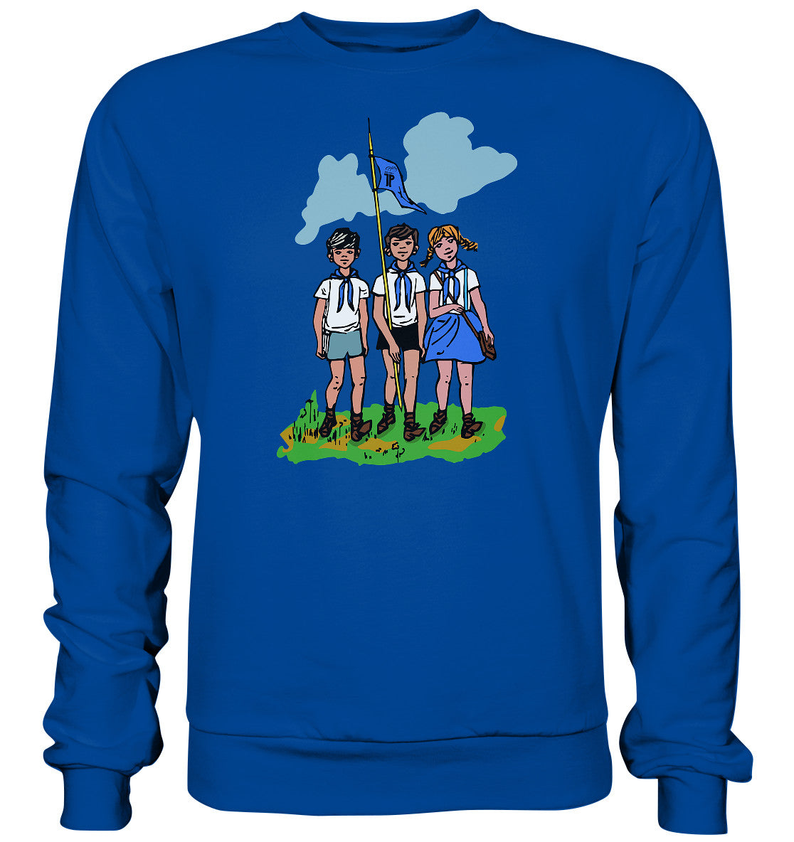 DDR Ostalgie Pullover Unisex • JUNGE PIONIERE - PIONIERAUSWEIS