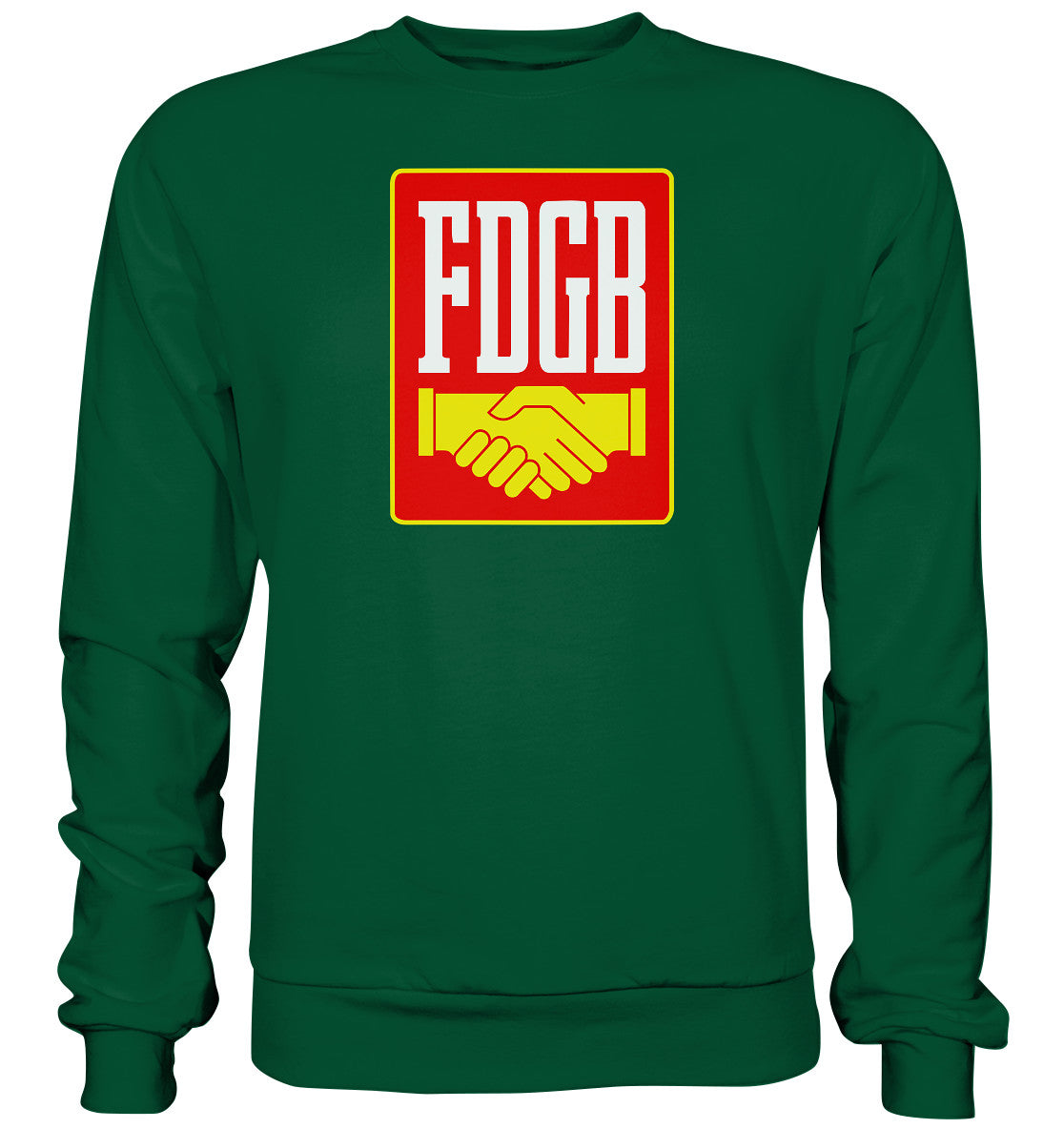 DDR Ostalgie Pullover Unisex • FDGB - farbe