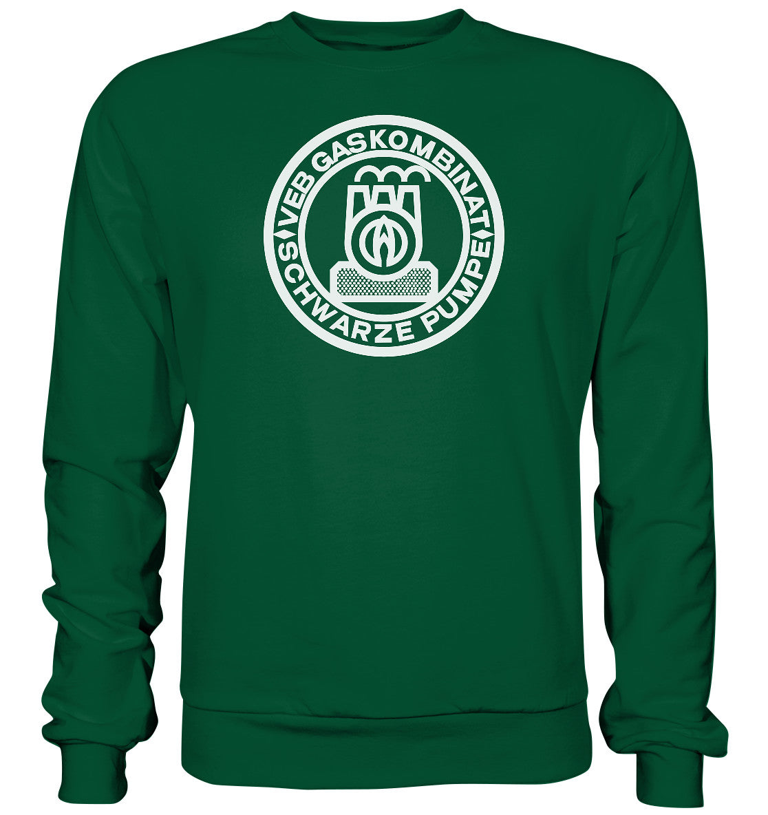 DDR Ostalgie Pullover Unisex • GASKOMBINAT SCHWARZE PUMPE