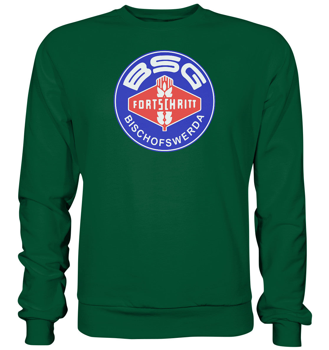 DDR Ostalgie Pullover Unisex • BSG FORTSCHRITT BISCHOFSWERDA