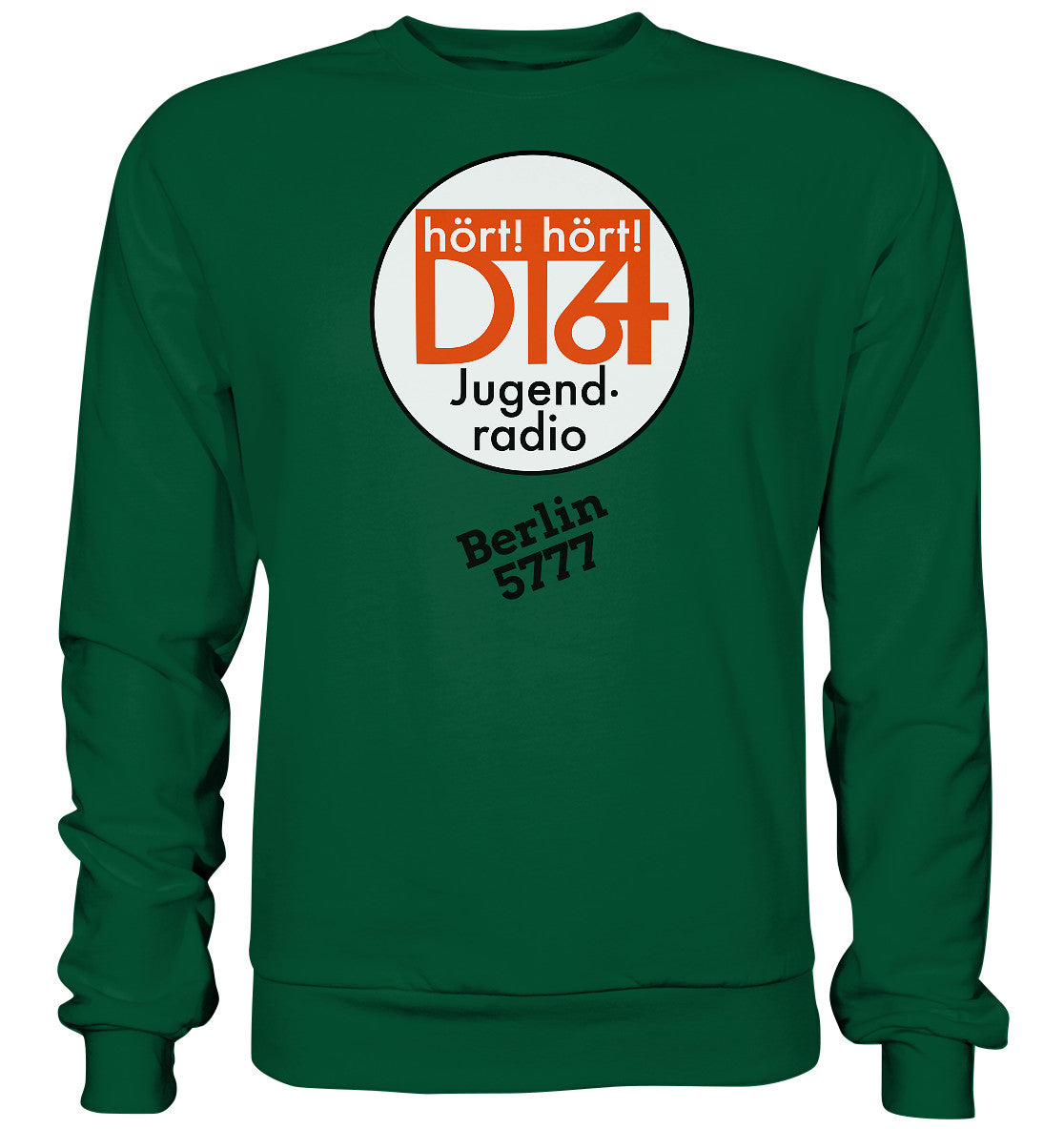 DDR Ostalgie Pullover Unisex • HÖRT HÖRT! DT64