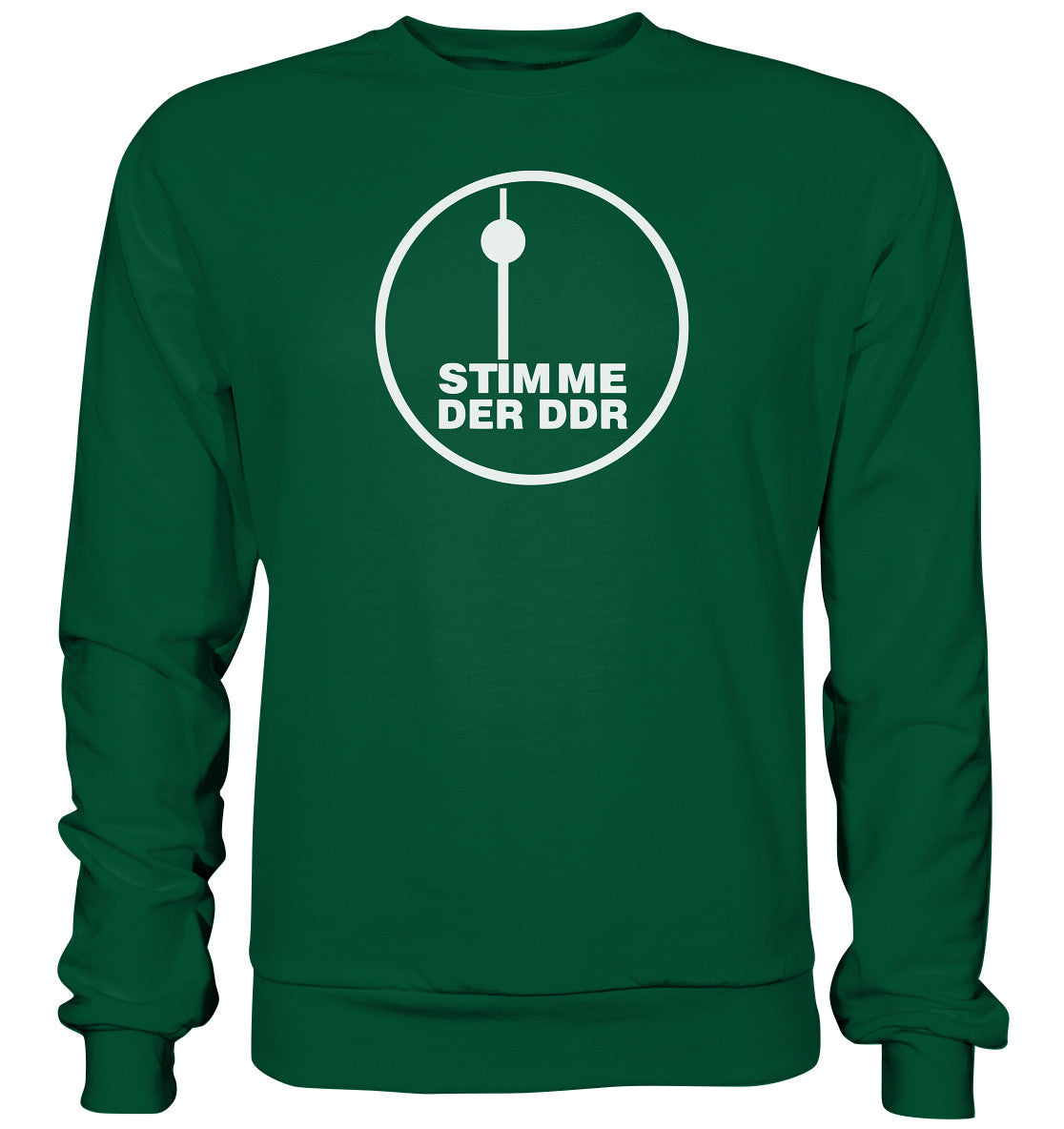 DDR Ostalgie Pullover Unisex • STIMME DER DDR - dunkel