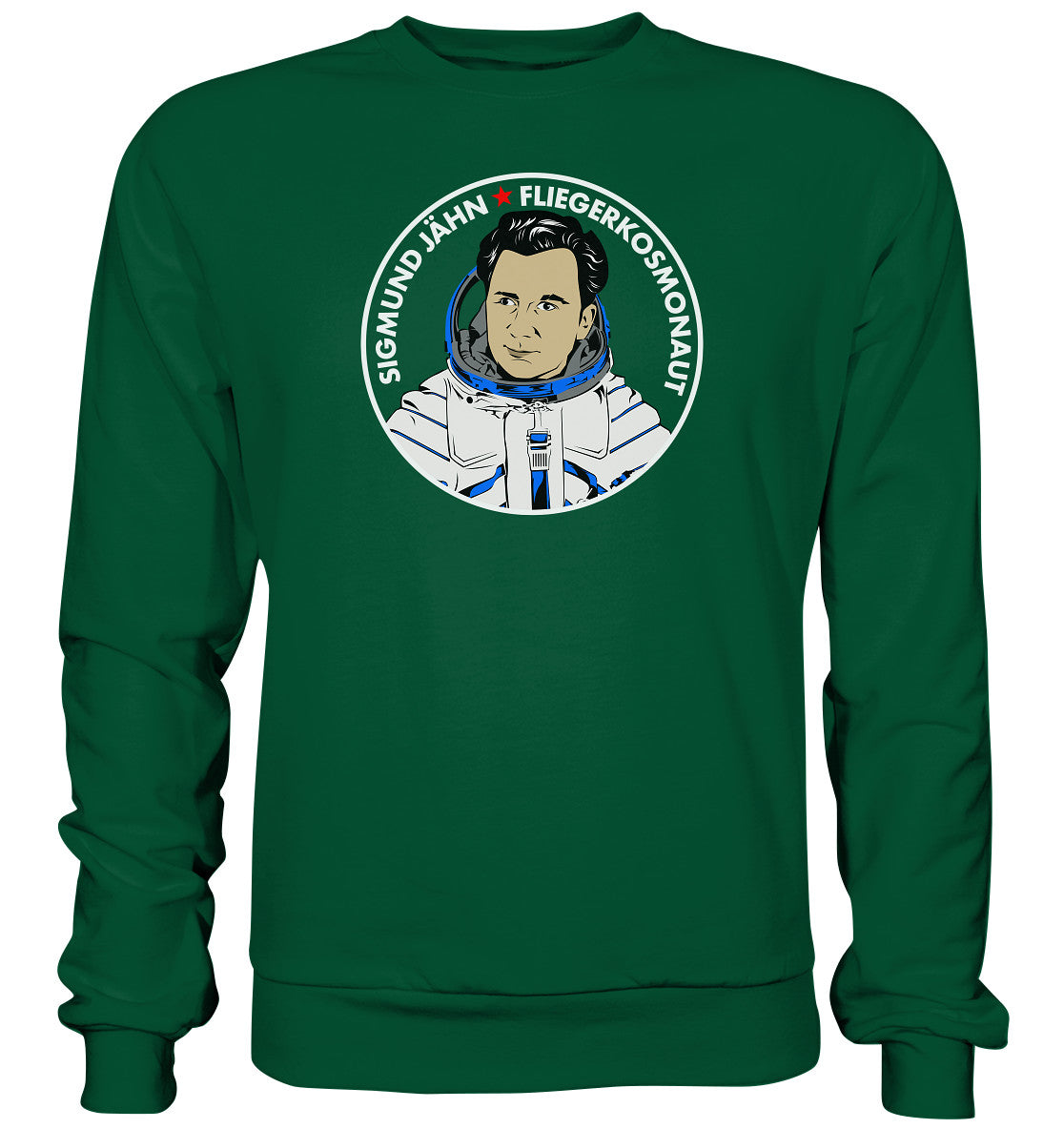 DDR Ostalgie Pullover Unisex • SIGMUND JÄHN - dunkel