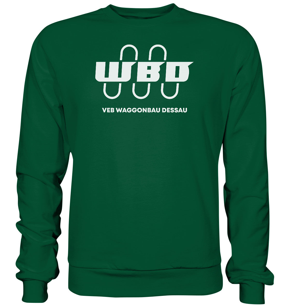 DDR Ostalgie Pullover Unisex • VEB WAGGONBAU DESSAU