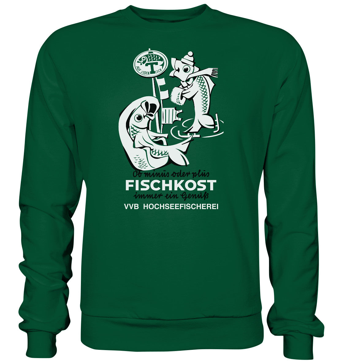 DDR Ostalgie Pullover Unisex • VVB HOCHSEEFISCHEREI FISCHKOST