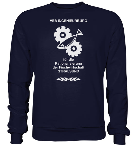 DDR Ostalgie Pullover Unisex • VEB INGENIEURBÜRO STRALSUND