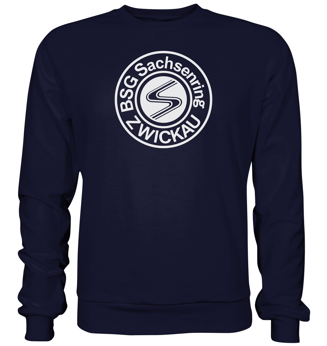 DDR Ostalgie Pullover Unisex • SACHSENRING ZWICKAU - dunkel