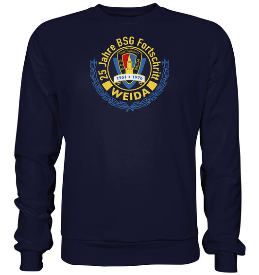 DDR Ostalgie Pullover Unisex • BSG FORTSCHRITT WEIDA, 1976