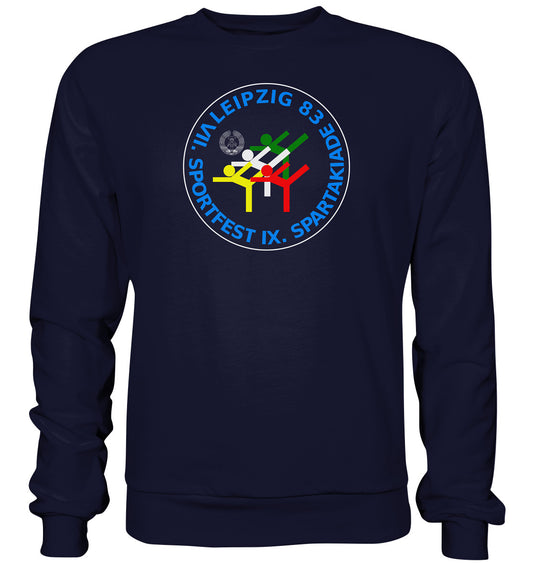 DDR Ostalgie Pullover Unisex • SPARTAKIADE LEIPZIG - transparent