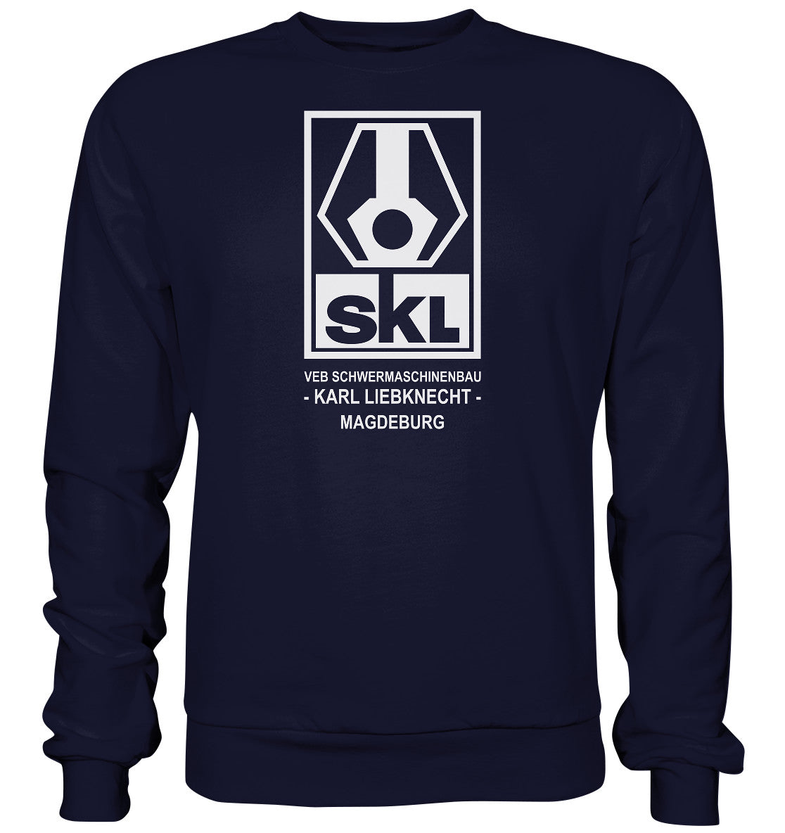 DDR Ostalgie Pullover Unisex • SKL KARL LIEBKNECHT MAGDEBURG