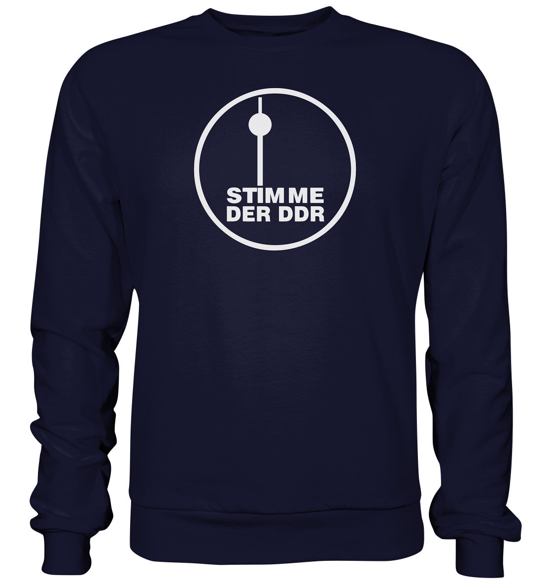DDR Ostalgie Pullover Unisex • STIMME DER DDR - dunkel
