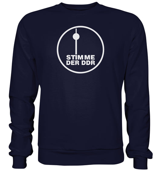 DDR Ostalgie Pullover Unisex • STIMME DER DDR - dunkel