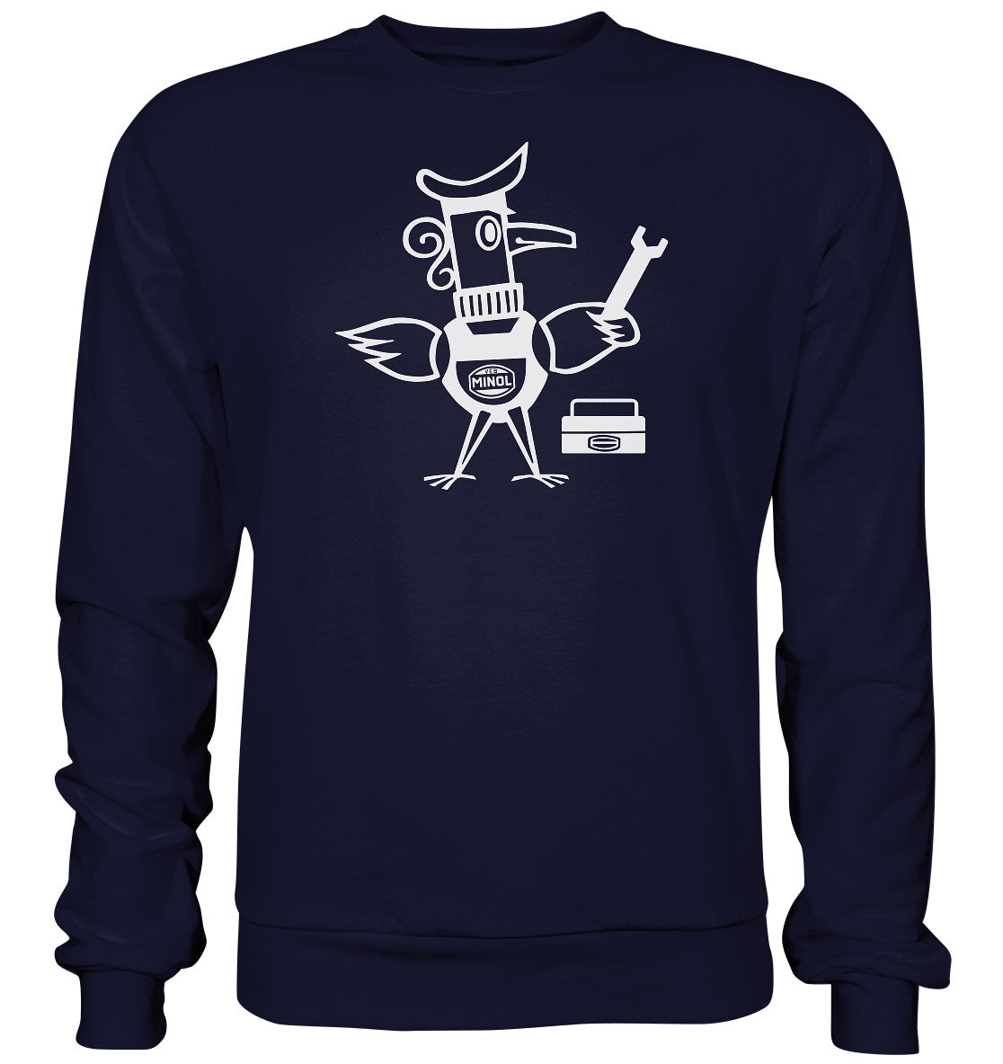 DDR Ostalgie Pullover Unisex • MINOL PIROL - URVERSION