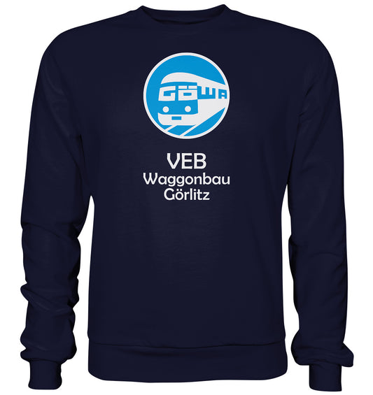 DDR Ostalgie Pullover Unisex • VEB WAGGONBAU GÖRLITZ